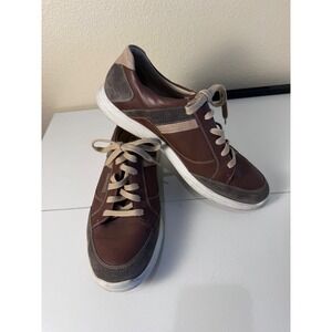 Mephisto City Hiker Brown Leather Suede Sneakers Mens 11 Comfort Walking Shoes
